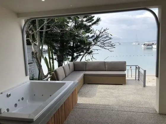 Beach Front Suite with One Way Airport Transfer