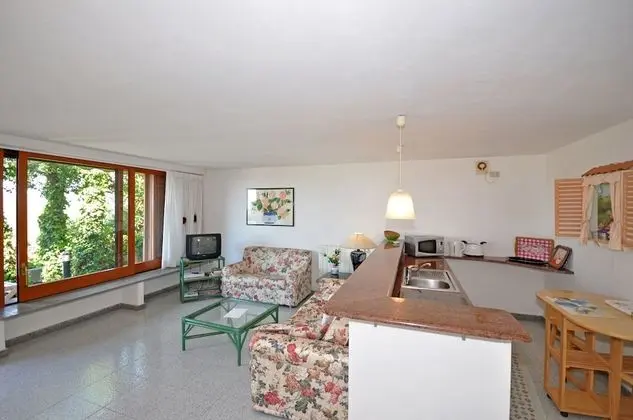 Panoramic Apart Daire, 1 Yatak Odası, Mutfak, Deniz Manzaralı (Dependance Punta Ala)