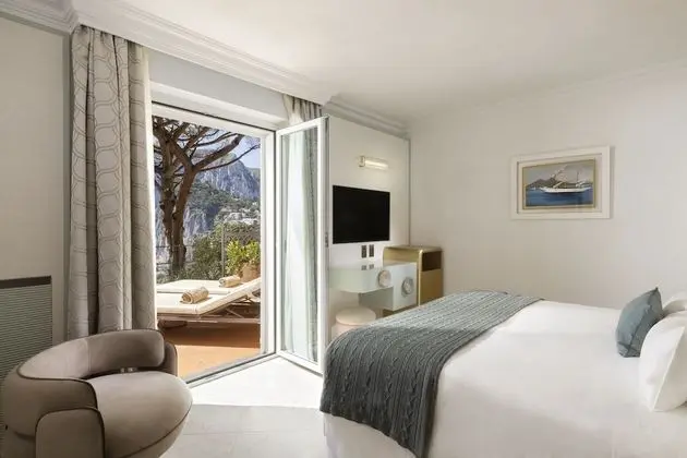 Superior Tek Büyük veya İki Ayrı Yataklı Oda, Balkon, Bahçe Manzaralı