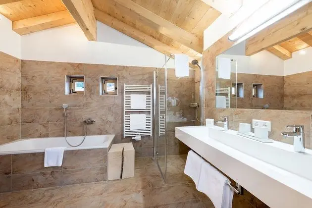 Deluxe Dağ Evi, 2 Yatak Odası, Teras (private SPA)