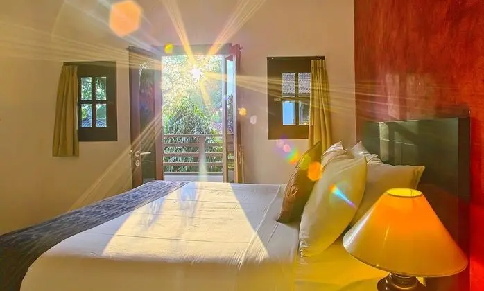 Deluxe Tek Büyük Yataklı Oda, Havuz Manzaralı