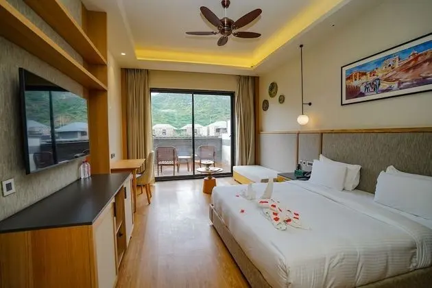 Elegant Room with open Terrace Garden