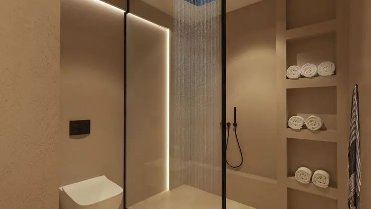Premium Family Suite with Indoor Jetted Tub and Sea View