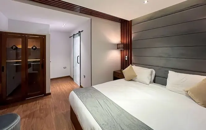 Deluxe Tek Büyük Yataklı Oda, Bahçe Manzaralı