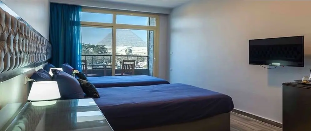 Panoramic Tek Büyük veya İki Ayrı Yataklı Oda, 2 Tek Kişilik Yatak, Balkon