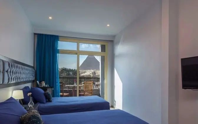 Panoramic Tek Büyük veya İki Ayrı Yataklı Oda, 2 Tek Kişilik Yatak, Balkon