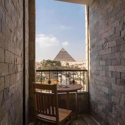 Panoramic Tek Büyük veya İki Ayrı Yataklı Oda, 2 Tek Kişilik Yatak, Balkon