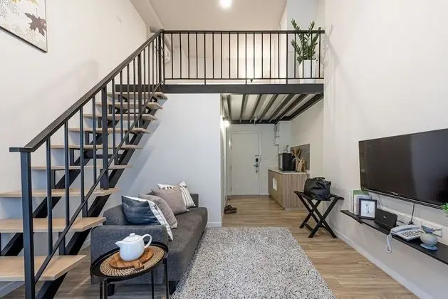 One Bedroom Duplex Twin bed