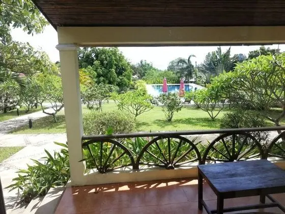 Deluxe Dört Kişilik Oda, 2 Çift Kişilik Yatak, Bahçe Manzaralı