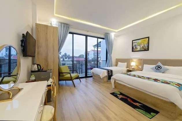 Deluxe Üç Kişilik Oda, Balkon