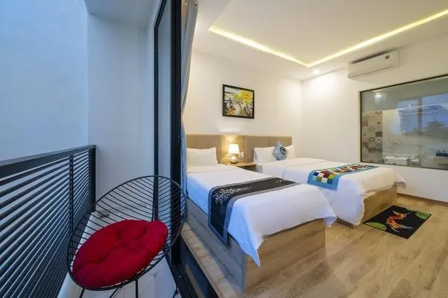 Deluxe Üç Kişilik Oda, Balkon