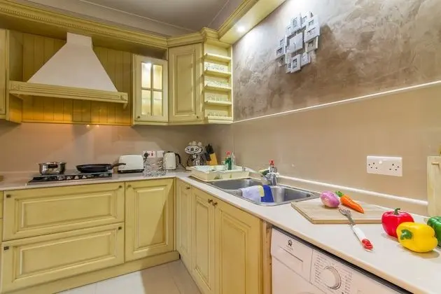 Family Apart Daire, Birden Çok Yatak, 2 Banyolu, Bahçeli (Qala - 3 Bedrooms Modern And Wellness)