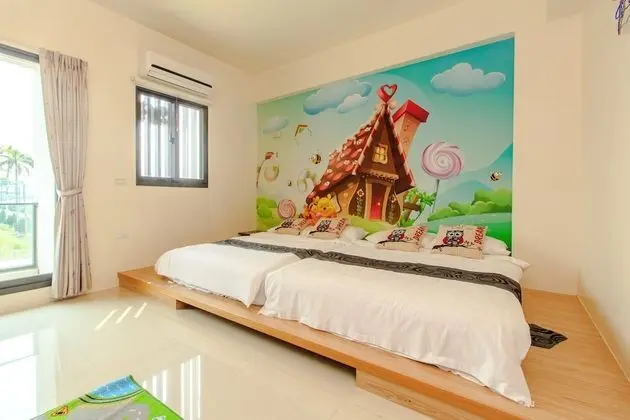 Family Oda, 2 Çift Kişilik Yatak, Sigara İçilmez, Balkon (2A)