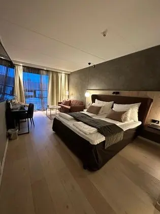 Deluxe Tek Büyük Yataklı Oda, 1 Çift Kişilik Yatak ve Çekyat, Sigara İçilmez