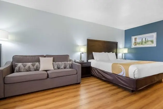 Standard Room, 1 King Bed, Accessible, Non Smoking (Pet friendly, Parking area view)