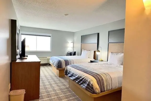 Oda, 2 Büyük (Queen) Boy Yatak, Engellilere Uygun, Sigara İçilmez (Mobility, Tub w/Grab Bars)