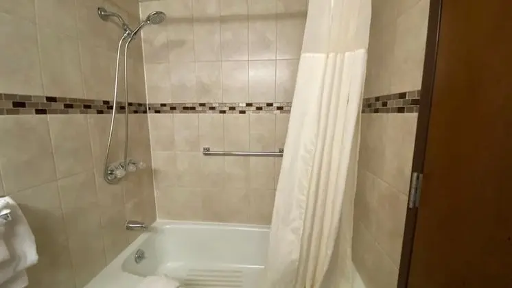 Oda, 1 Büyük (Queen) Boy Yatak, Engellilere Uygun, Sigara İçilmez (Mobility, Roll-In Shower)
