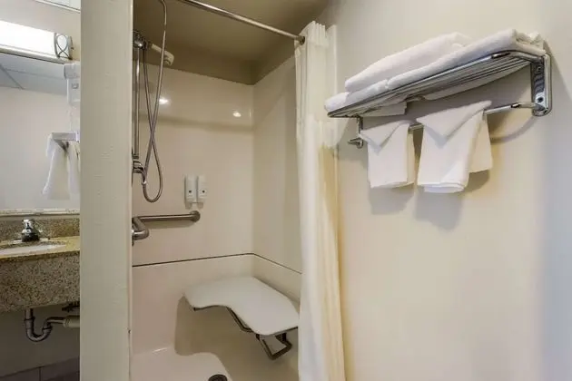 Oda, 2 Çift Kişilik Yatak, Engellilere Uygun, Sigara İçilmez (Roll-In Shower)