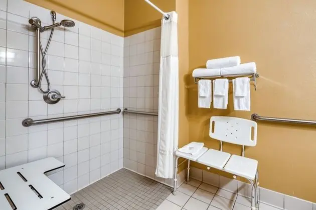 Oda, 1 Büyük (Queen) Boy Yatak, Engellilere Uygun, Sigara İçilmez (Roll-In Shower)