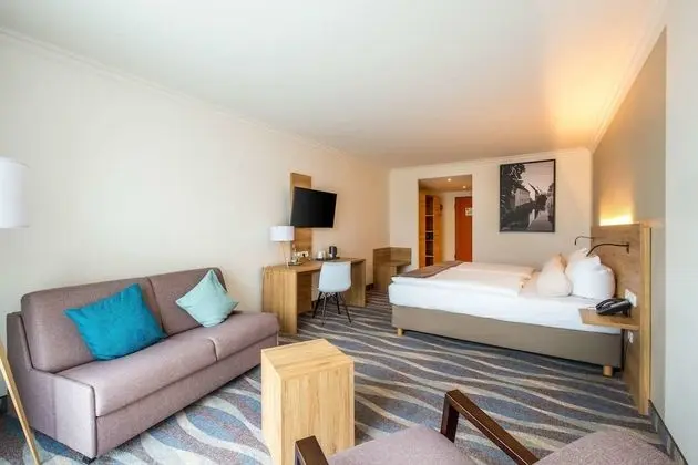 Deluxe Oda, 1 Çift Kişilik Yatak ve Çekyat, Sigara İçilmez (1 Double Bed and 1 Person Sofa Bed)