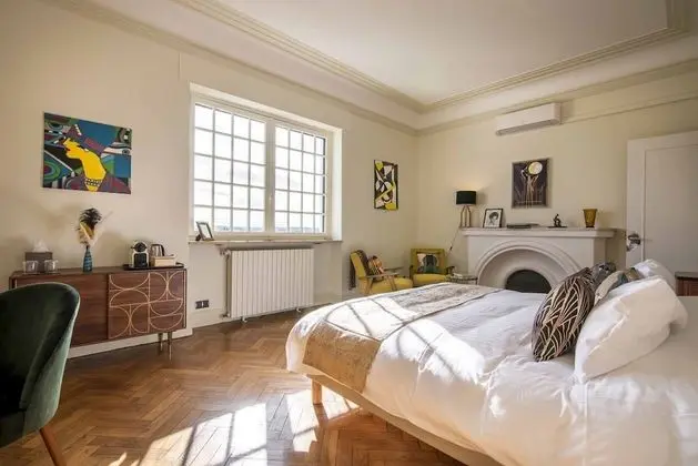 Deluxe Tek Büyük veya İki Ayrı Yataklı Oda, Özel Banyo, Kanal Manzaralı (Chambre 3)