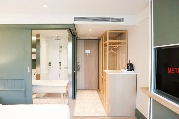 Superior Oda, 1 En Büyük (King) Boy Yatak, Balkon, Şehir Manzaralı
