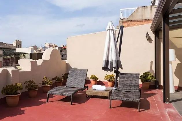 Çatı Katı Süiti (Penthouse), 2 Yatak Odası, Teras