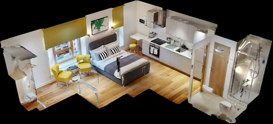 Executive Apart Daire, 1 Yatak Odası, Küçük Mutfak, Şehir Manzaralı