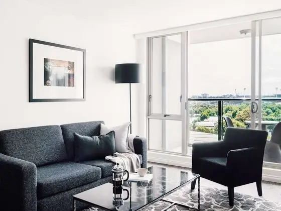 Deluxe Apart Daire, 2 Yatak Odası, Balkon, Nehir Manzaralı (Floors 10-15, Kitchen)