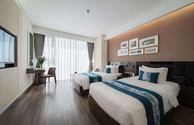 Deluxe İki Ayrı Yataklı Oda, Kısmi Deniz Manzarası
