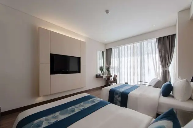 Deluxe İki Ayrı Yataklı Oda, Kısmi Deniz Manzarası