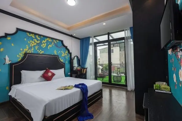 Premium Tek Büyük Yataklı Oda, 1 Yatak Odası, Veranda, Şehir Manzaralı