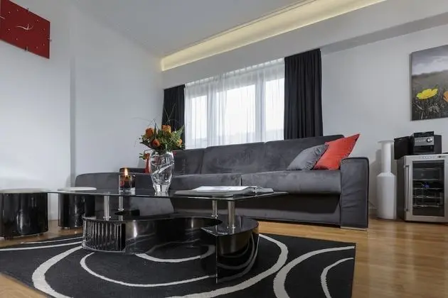 Executive Apart Daire, 1 Yatak Odası, Teras
