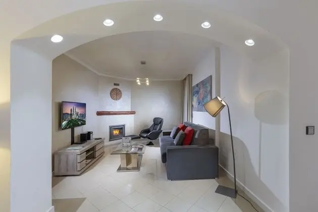 Deluxe Apart Daire, 2 Yatak Odası, Şömine