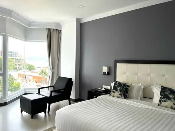 Deluxe Tek Büyük Yataklı Oda, 1 En Büyük (King) Boy Yatak, Deniz Manzaralı