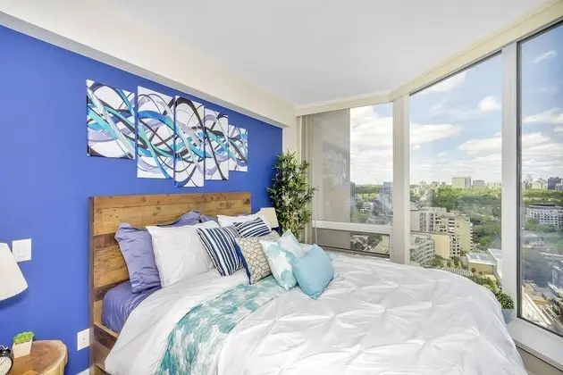Luxury Daire, 1 Büyük (Queen) Boy Yatak, Şehir Manzaralı