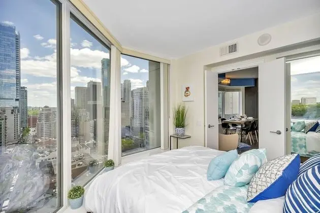 Luxury Daire, 1 Büyük (Queen) Boy Yatak, Şehir Manzaralı