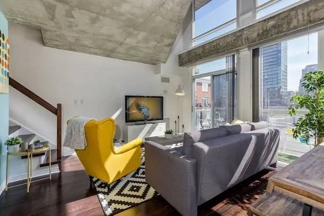 Luxury Çatı Katı (Loft), 1 Yatak Odası, Balkon