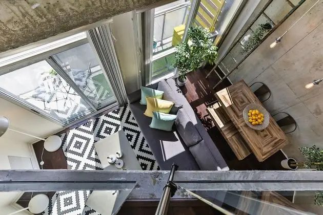 Luxury Çatı Katı (Loft), 1 Yatak Odası, Balkon
