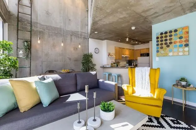 Luxury Çatı Katı (Loft), 1 Yatak Odası, Balkon