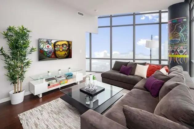 City Apart Daire, 2 Büyük (Queen) Boy Yatak, Sigara İçilmez, Şehir Manzaralı
