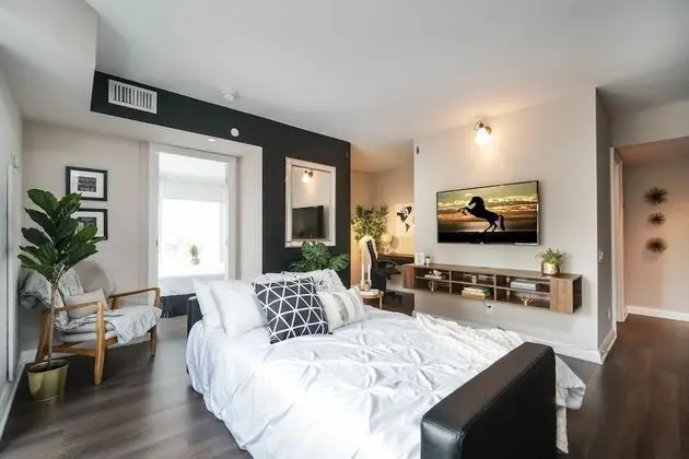 Luxury Daire, 1 Büyük (Queen) Boy Yatak ve Çekyat, Sigara İçilmez
