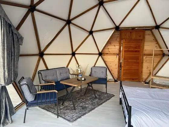 Glamping Suite, Deniz ve Dağ Manzaralı, Verandalı
