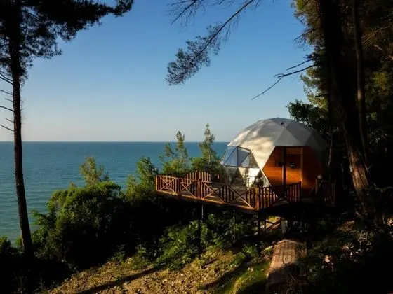 Glamping Suite, Deniz ve Dağ Manzaralı, Verandalı