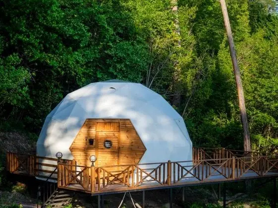Glamping Suite, Deniz ve Dağ Manzaralı, Verandalı