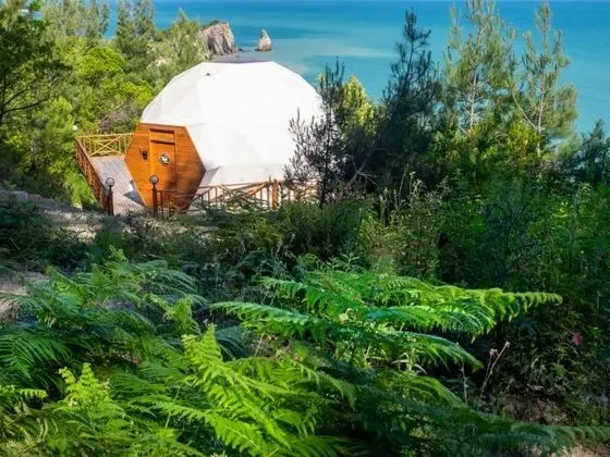 Glamping Suite, Deniz ve Dağ Manzaralı, Verandalı
