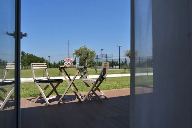 Tek Büyük veya İki Ayrı Yataklı Oda, Teras