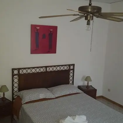 Tek Büyük Yataklı Oda, Balkon, Bahçe Manzaralı