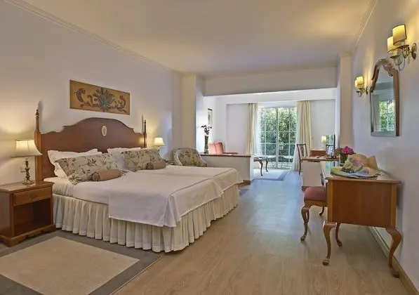 Premium Tek Büyük veya İki Ayrı Yataklı Oda, Balkon, Bahçe Manzaralı