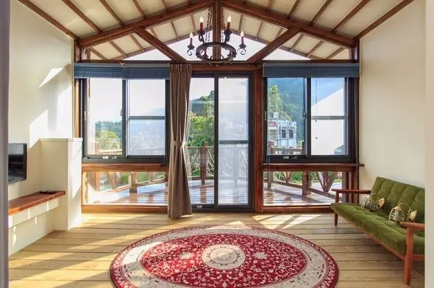 Traditional Tek Büyük Yataklı Oda, Bahçe Manzaralı